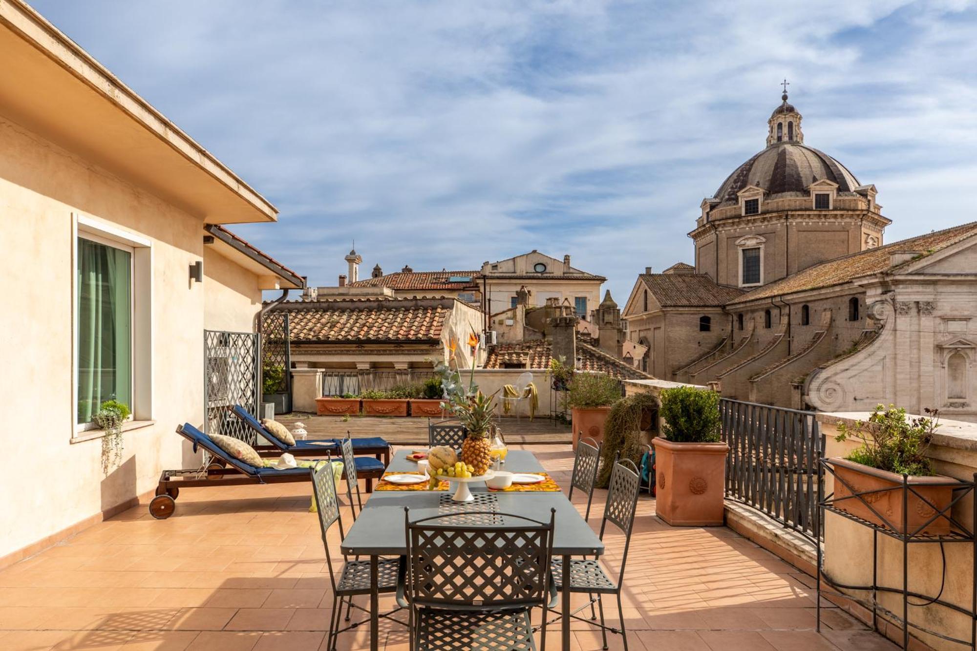 Penthouse Rome Capitol Apartment Luaran gambar