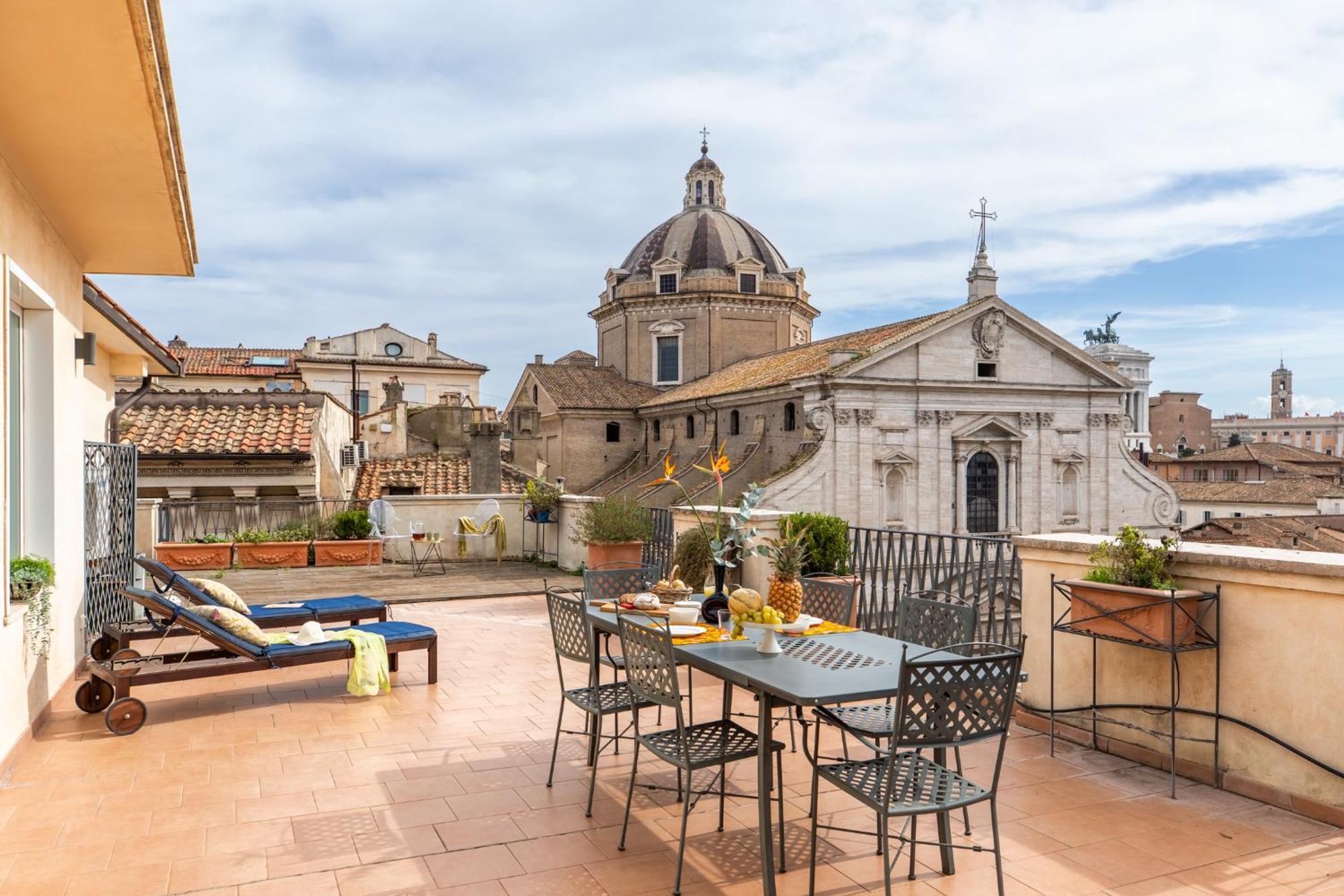 Penthouse Rome Capitol Apartment Luaran gambar