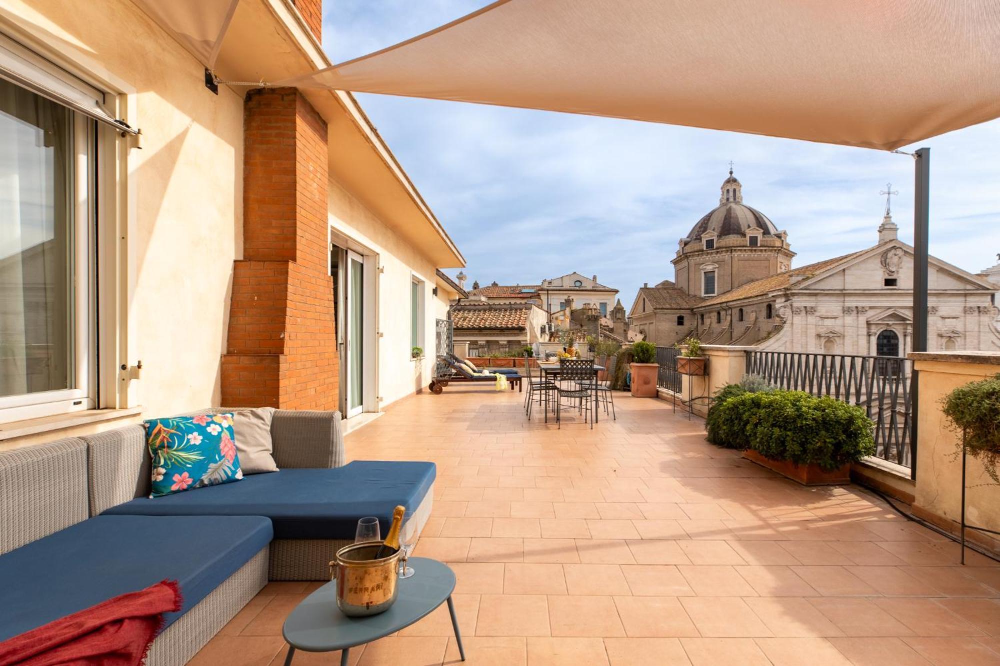Penthouse Rome Capitol Apartment Luaran gambar