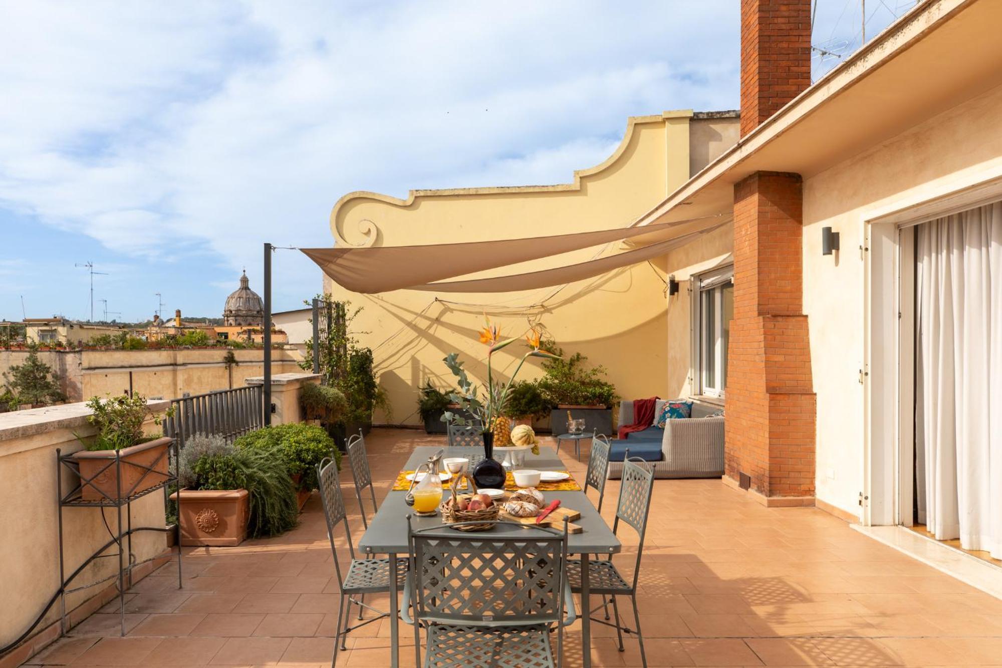 Penthouse Rome Capitol Apartment Luaran gambar
